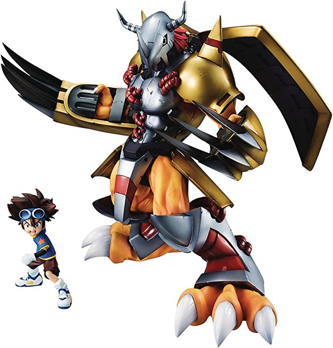Megahouse Precious GEM Digimon Adventure Wargreymon & Yagami Taichi [Repeat], Multicolor (MH83035)