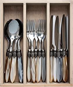 Kom Amsterdam MCH19 Cutlery 18 Pieces / 6 Pieces, Stainless Steel
